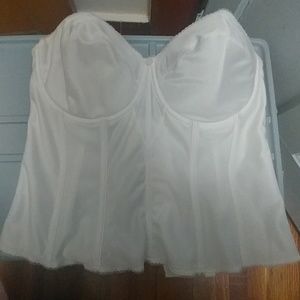 Strapless corset for formal wear